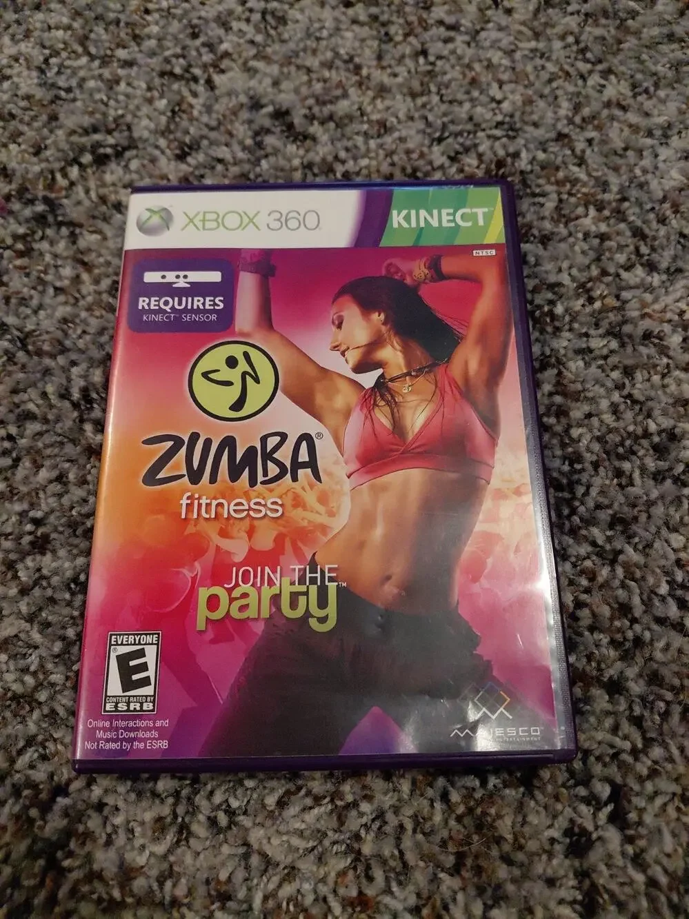 Zumba Fitness Xbox 360 Kinect Microsoft Game Studios Majesco